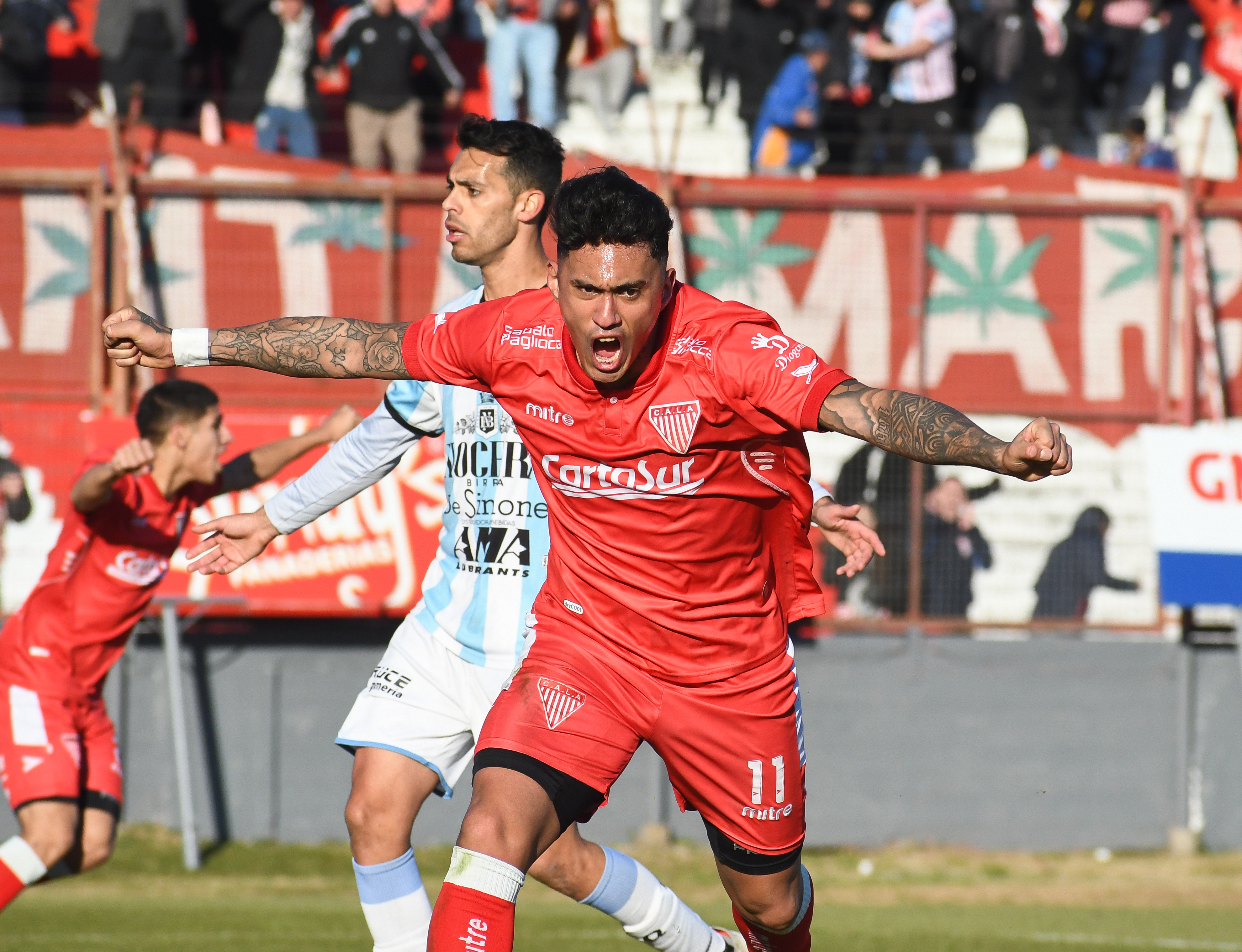 festejo de Fede Martínez